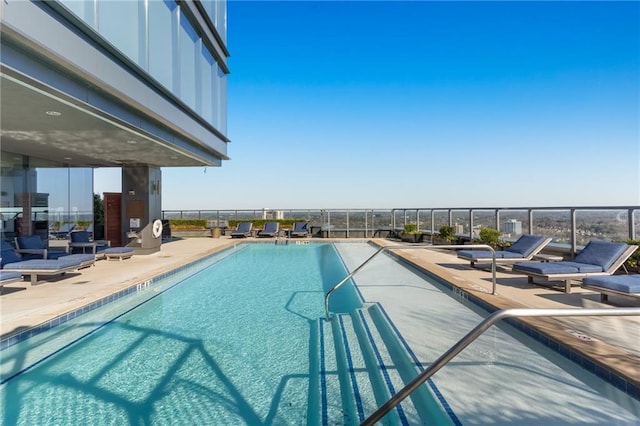 3630 Peachtree Rd NE Unit 2005, Atlanta, GA 30326 - community pool with a patio and fence