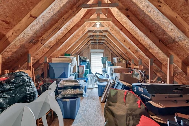 835 Custom Ln, Winder, GA 30680 - view of unfinished attic