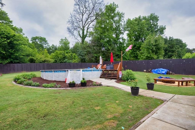 835 Custom Ln, Winder, GA 30680 - view of yard with a wooden deck