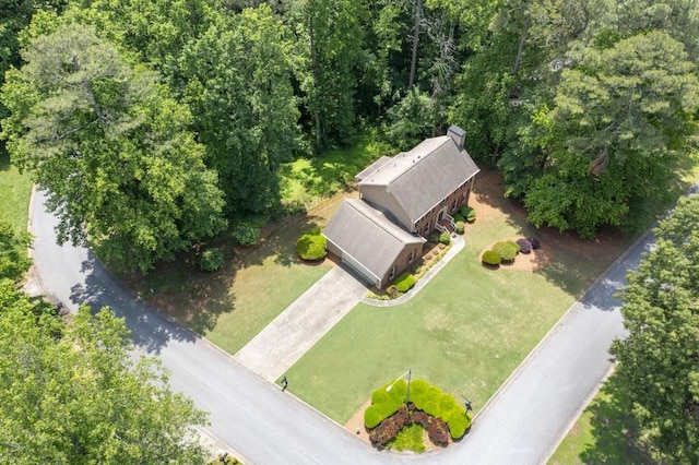 view of subject property