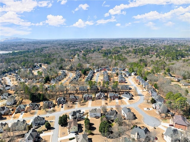 birds eye view of property featuring a residential view