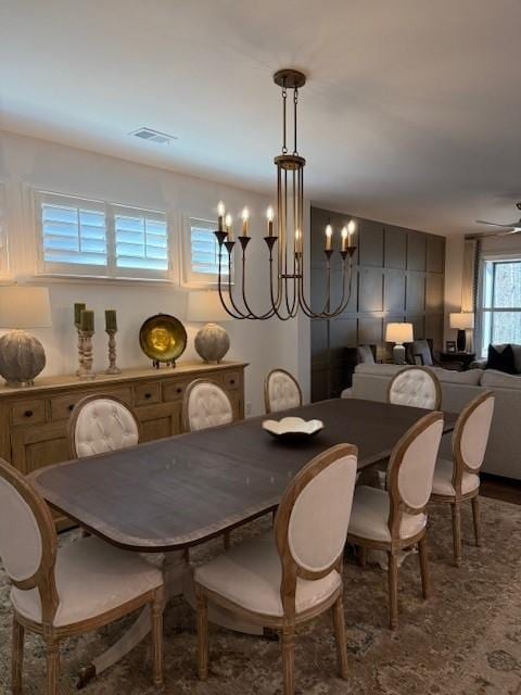 63 Aspen Way, Dallas, GA 30157 - dining room featuring a chandelier