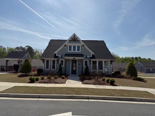 63 Aspen Way, Dallas, GA 30157 - view of front of property featuring board and batten siding