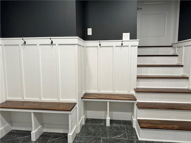 view of mudroom