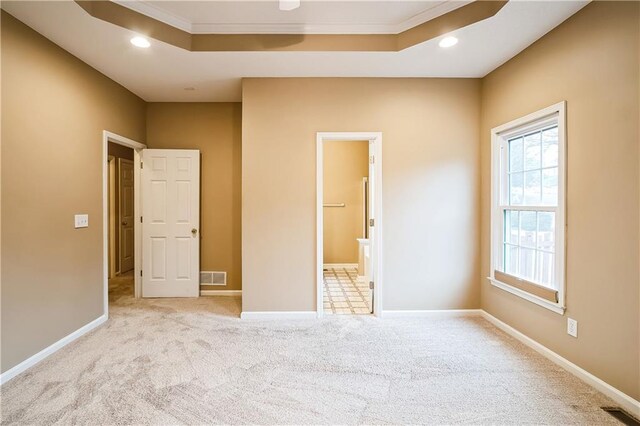 1008 Walnut Creek Dr, Woodstock, GA 30188 - unfurnished bedroom featuring recessed lighting, visible vents, and carpet