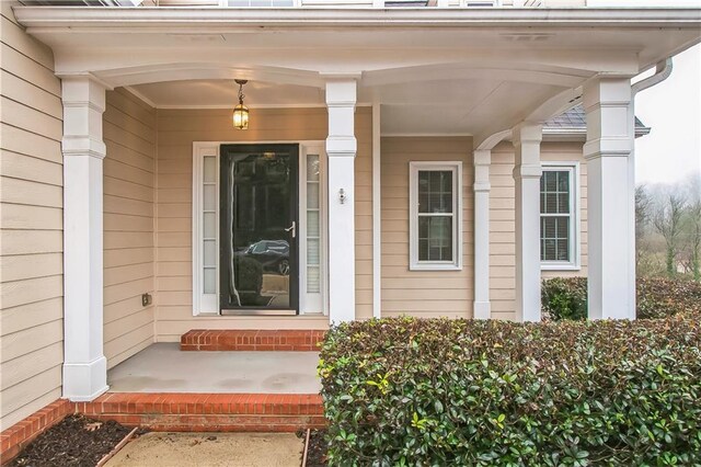 1008 Walnut Creek Dr, Woodstock, GA 30188 - property entrance with covered porch