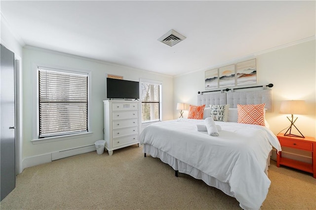 2316 Mountain Crest Pl, Gainesville, GA 30501 - carpeted bedroom with crown molding and baseboards