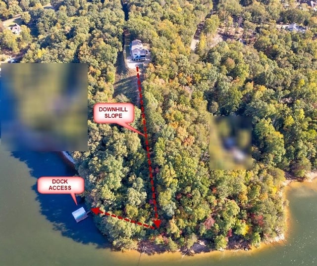 2316 Mountain Crest Pl, Gainesville, GA 30501 - view of property location featuring a heavily wooded area
