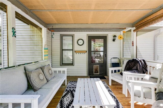1189 Norfolk Dr NW, Acworth, GA 30102 - exterior space with an outdoor living space