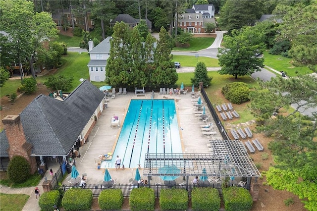2630 Weddington Pl NE, Marietta, GA 30068 - view of pool with view of scattered trees