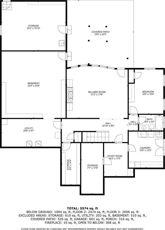2630 Weddington Pl NE, Marietta, GA 30068 - floor plan / room layout