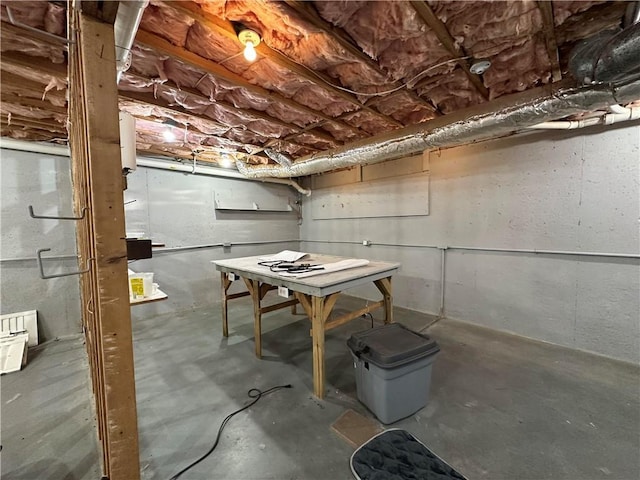 810 Doe Hill Ln, Roswell, GA 30075 - view of unfinished basement
