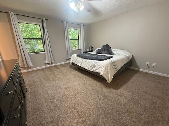 2661 Throatlatch Ln SW, Marietta, GA 30064 - carpeted bedroom with baseboards and a textured ceiling