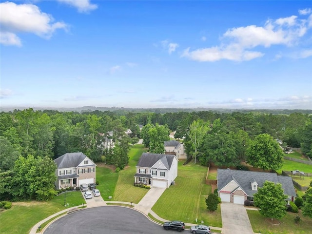 140 Canyons Ct, Hampton, GA 30228 - view from above of property with a forest