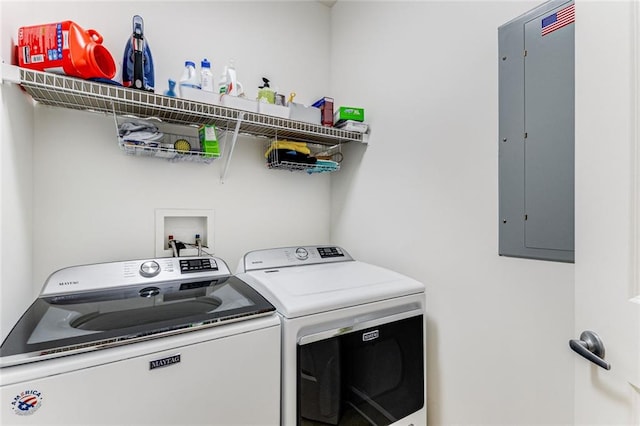 200 River Vista Dr Unit 713, Atlanta, GA 30339 - laundry area with washer and clothes dryer, laundry area, and electric panel