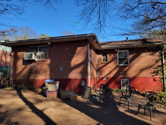 view of rear view of property