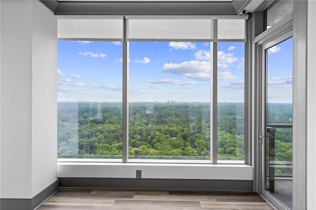3630 Peachtree Rd NE Unit 2207, Atlanta, GA 30326 - view of unfurnished sunroom