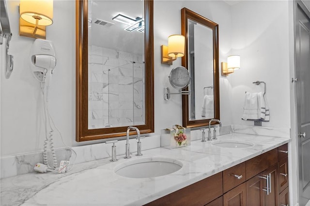 3630 Peachtree Rd NE Unit 2207, Atlanta, GA 30326 - full bathroom with double vanity