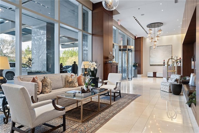 3630 Peachtree Rd NE Unit 2207, Atlanta, GA 30326 - lobby featuring a towering ceiling