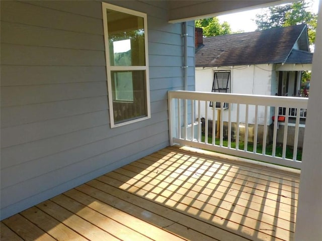 476 W Franklin St, Toccoa, GA 30577 - view of wooden deck