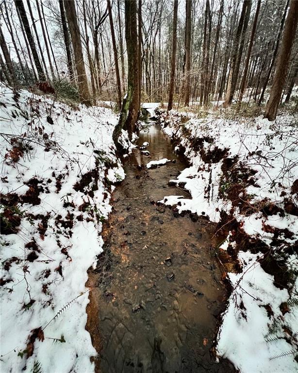 view of snowy landscape