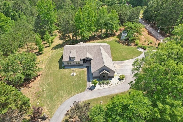 411 Johnson Rd, Locust Grove, GA 30248 - view from above of property featuring a heavily wooded area