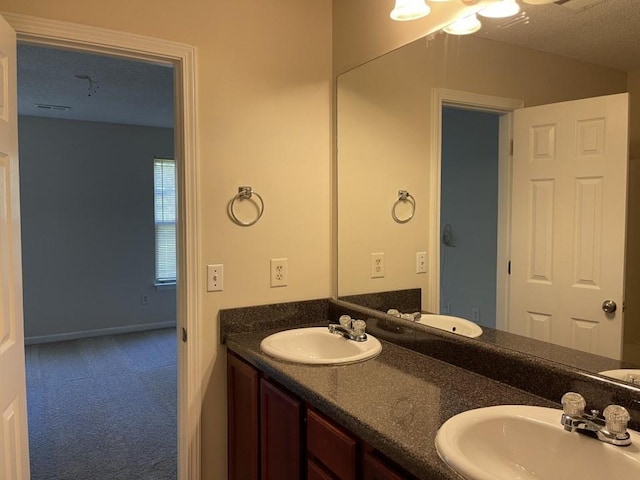 3108 Broadleaf Trl, Fairburn, GA 30213 - full bathroom with double vanity and baseboards