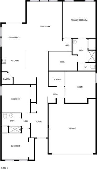 108 Hickory Run, Canton, GA 30115 - view of layout