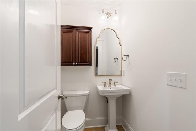 2855 Middlecreek Way Unit 2855, Cumming, GA 30041 - bathroom with toilet and baseboards