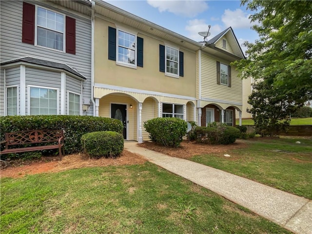 25 Timber Ridge Dr, Cartersville, GA 30121 - townhome / multi-family property with a front lawn
