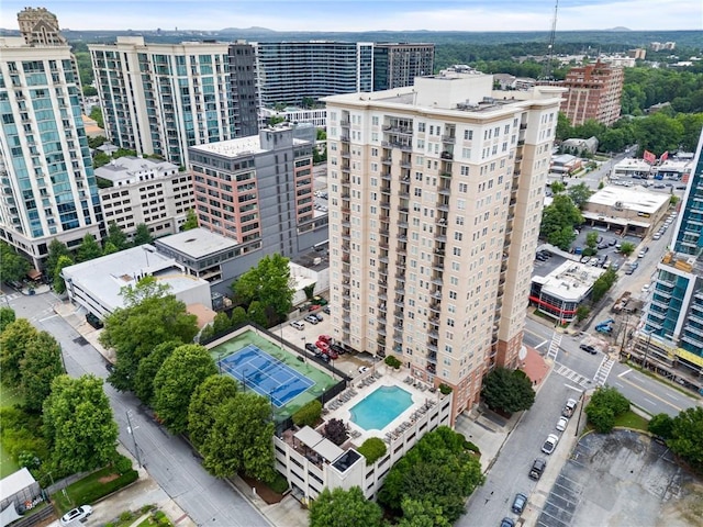 325 E Paces Ferry Rd NE Unit 313, Atlanta, GA 30305 - view of urban area with a pool area
