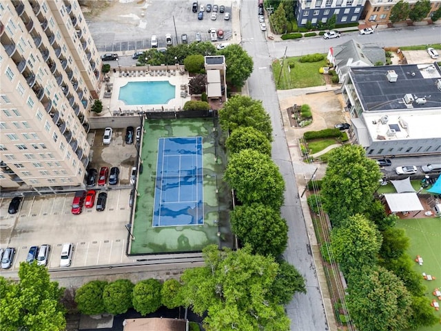 325 E Paces Ferry Rd NE Unit 313, Atlanta, GA 30305 - aerial view of a pool area