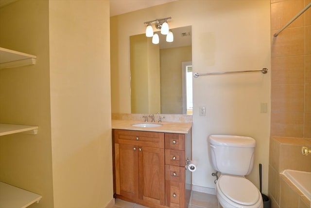 57 Forsyth St NW Unit 4H, Atlanta, GA 30303 - full bath with vanity and toilet
