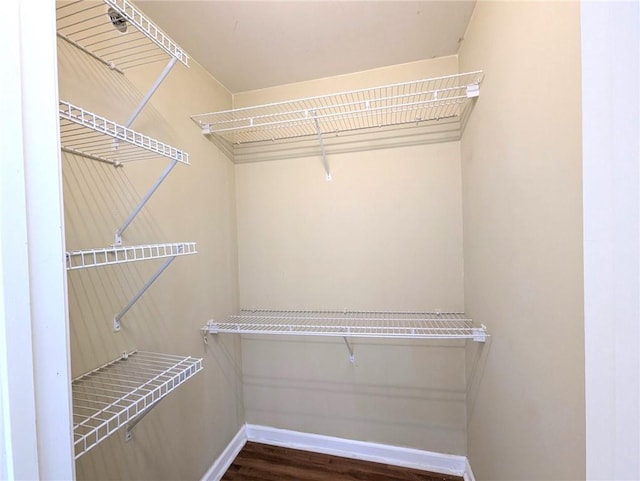57 Forsyth St NW Unit 4H, Atlanta, GA 30303 - spacious closet featuring dark wood-style flooring