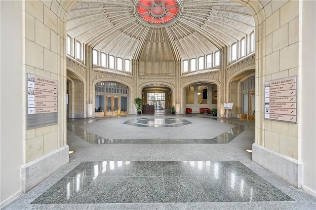 57 Forsyth St NW Unit 4H, Atlanta, GA 30303 - lobby with a high ceiling
