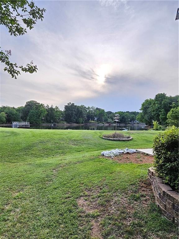 2752 Inverloch Cir, Duluth, GA 30096 - view of grassy yard with a water view