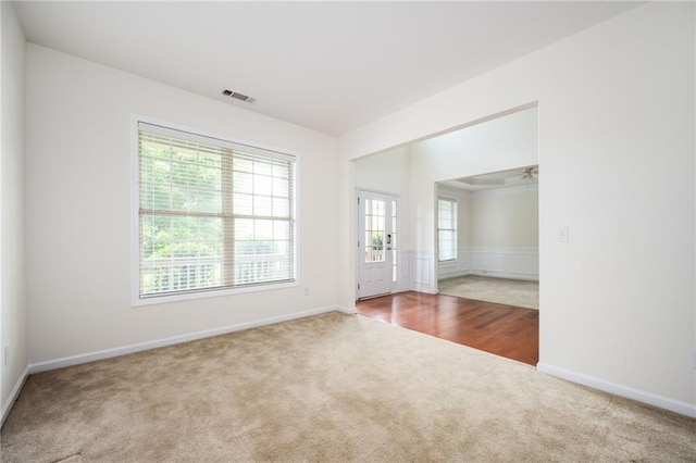 558 Olympic Way, Acworth, GA 30102 - empty room with carpet and baseboards