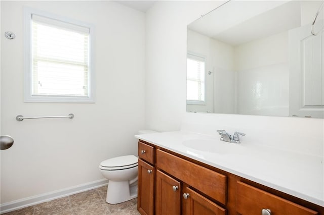 558 Olympic Way, Acworth, GA 30102 - bathroom featuring vanity and toilet