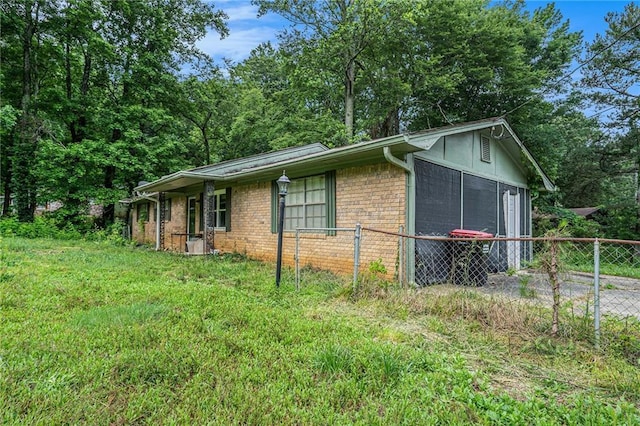2087 Chestnut Way, Lithia Springs, GA 30122 - view of home's exterior featuring brick siding