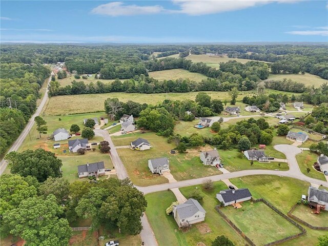 drone / aerial view