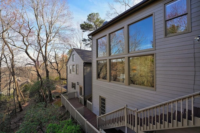 view of property exterior