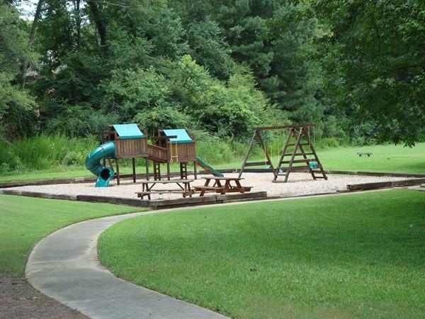 view of play area featuring a yard