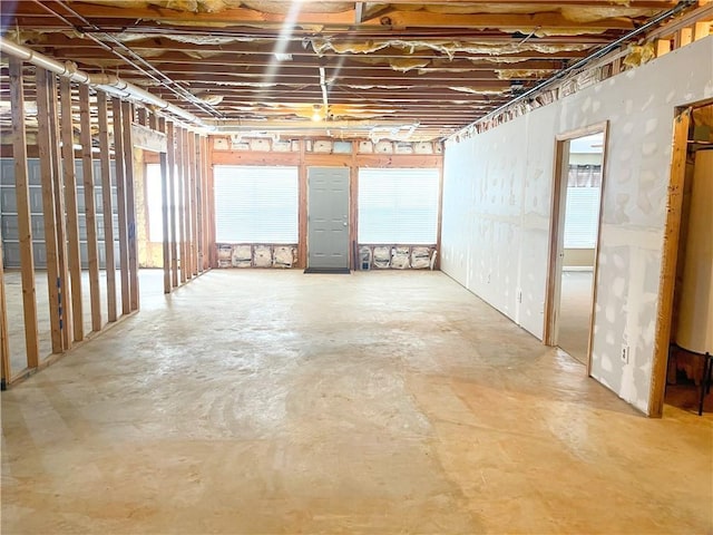 miscellaneous room featuring concrete floors