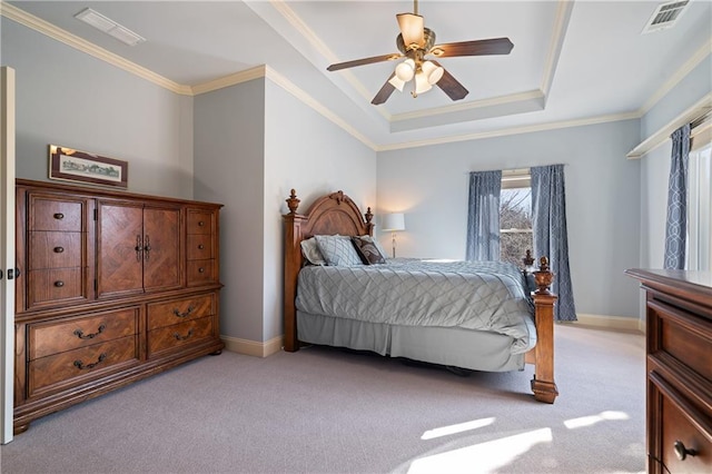 2260 Wood Falls Dr, Cumming, GA 30041 - office area featuring crown molding, light carpet, built in desk, a ceiling fan, and baseboards