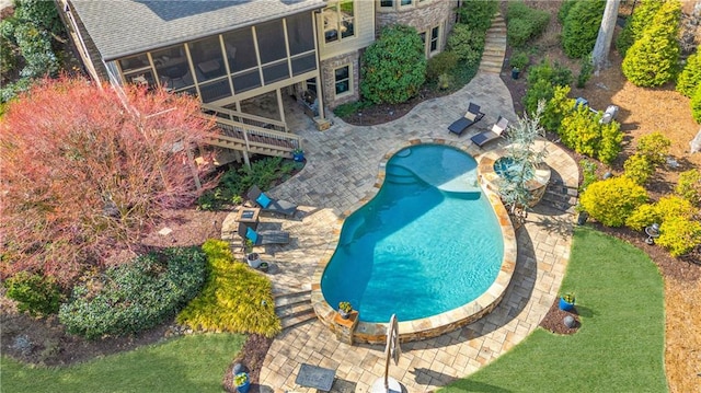 2260 Wood Falls Dr, Cumming, GA 30041 - birds eye view of property