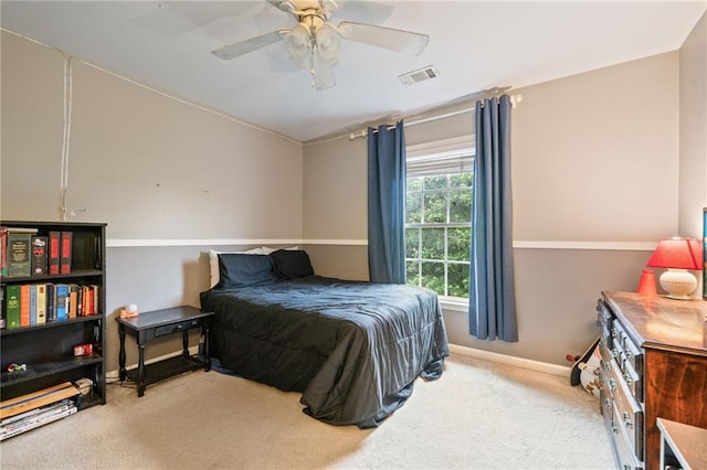 1360 Woodvine Way, Alpharetta, GA 30005 - bedroom featuring carpet floors, baseboards, and a ceiling fan