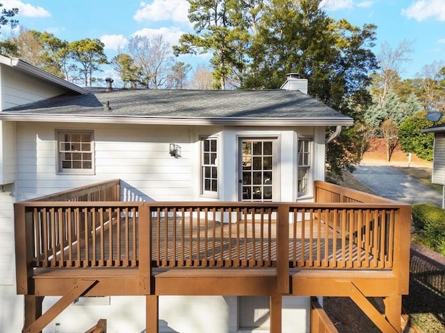 view of deck
