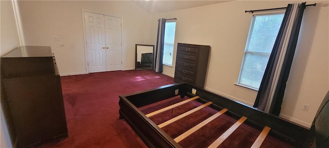 2703 Hillvale Cove Dr, Lithonia, GA 30058 - bedroom featuring multiple windows, carpet floors, and baseboards