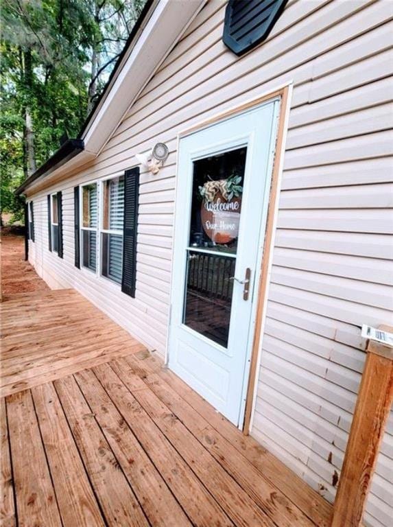 3735 Fir Dr, Buford, GA 30518 - view of wooden terrace