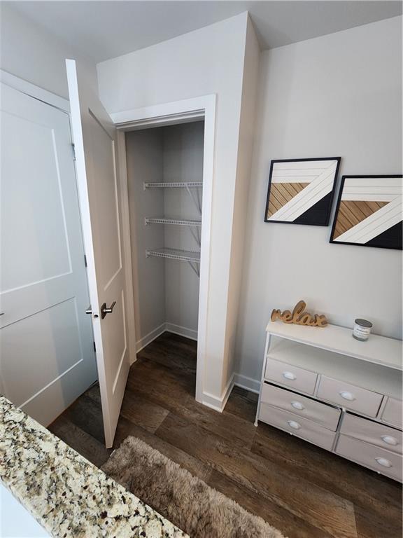 view of closet